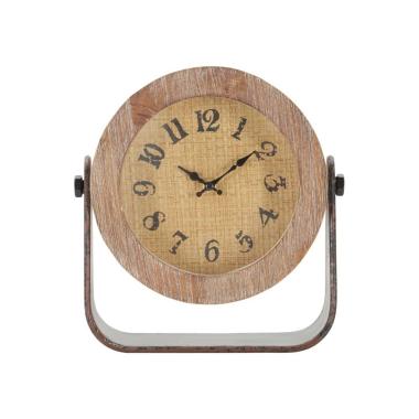 Orologio da tavolo round cm 23,5x7x24