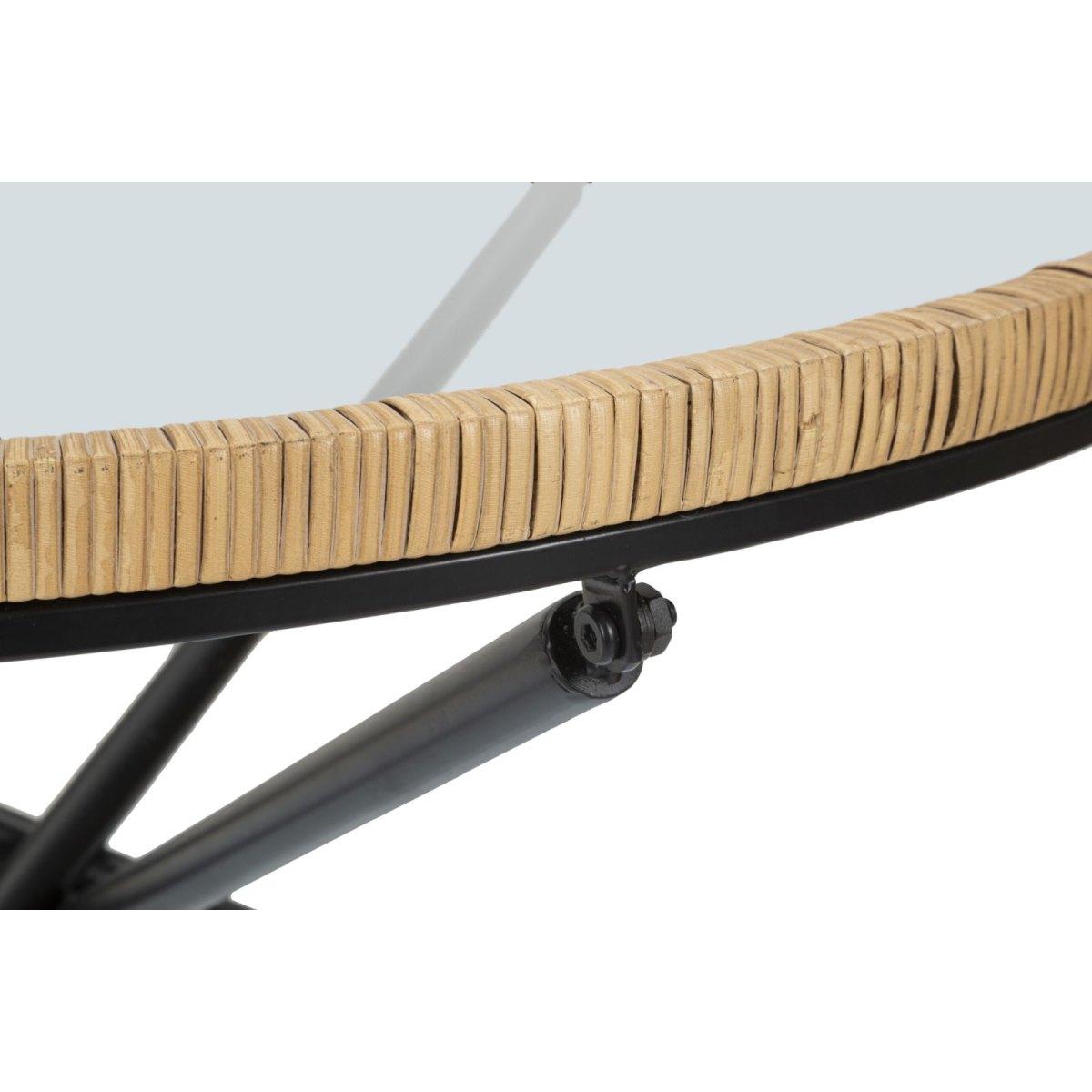 Tavolo da caffe' saint barth rotondo cm Ø 80x46,5