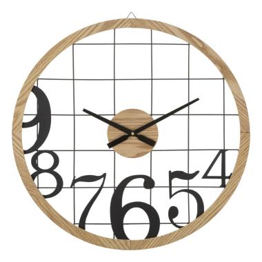 Orologio da muro numbers cm Ø 60x2,5