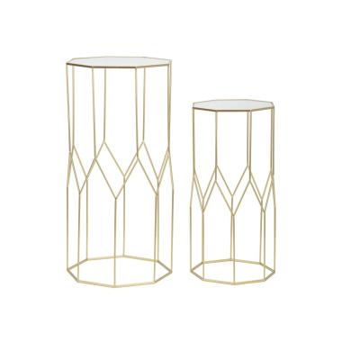 P/telefono new glass coppia cm 50x46x100-40x37x80