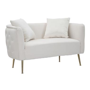 Divanetto bucarest crema cm 127x74x73
