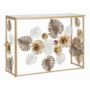 Console glam floris cm 113x40x80