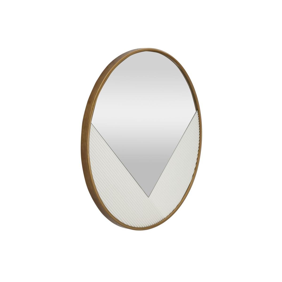 Specchio da muro tolosa cm Ø 80x4 (misura specchio cm 73x64)