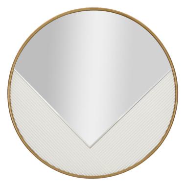 Specchio da muro tolosa cm Ø 80x4 (misura specchio cm 73x64)