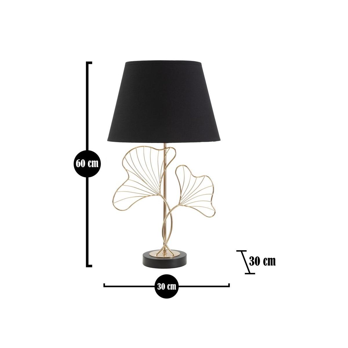 Lampada da tavolo leaves cm Ø 30x60