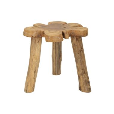 Tavolinetto bintang in teak ric. cm50x47x50 (pezzi unici - non rip. in serie)