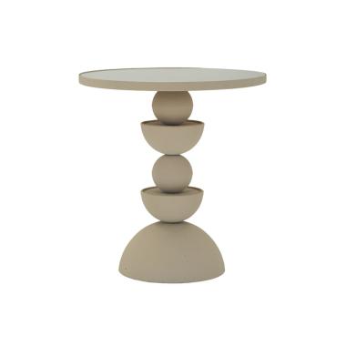 Tavolinetto dune c/specchio cm Ø 40,5x42