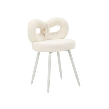 Sedia mini ilary bianca cm Ø 40x67<br> (altezza seduta cm 46)