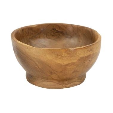S/tasche butot in teak ric. cm Ø 15x8 min 2 (pezzi unici - non rip. in serie)