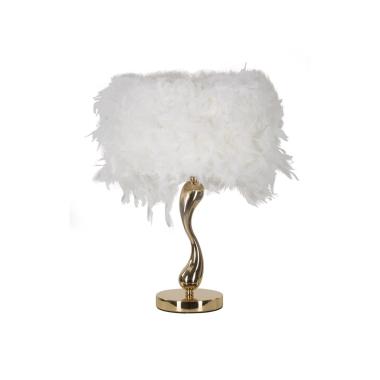 Lampada da tavolo cart bianca cm Ø 25x47