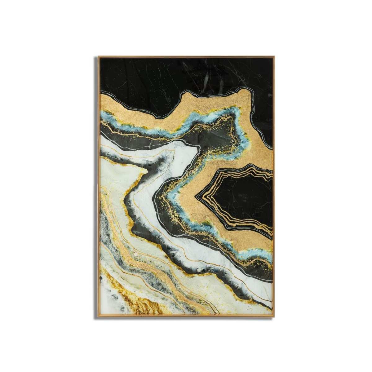 Pannello vetro c/cornice darky cm 60x3,5x90