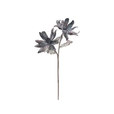 Glsang flower x2 blu cm Ø 28x88 min 12