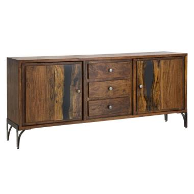 Mobile mustang cm 175x40x75 (legno di acacia nilotica)