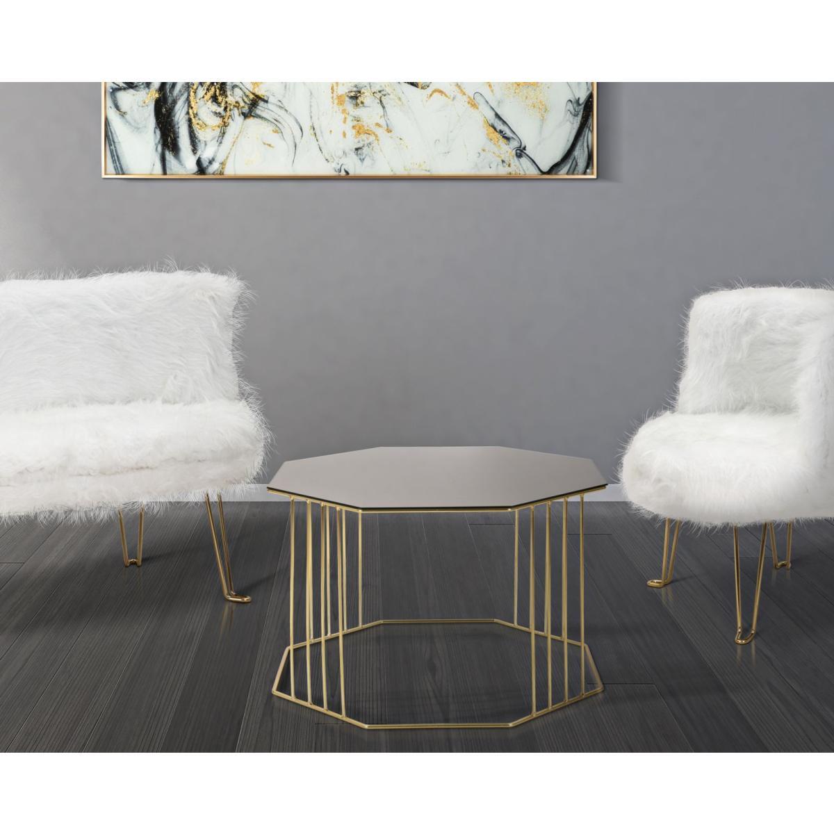 Tavolinetto da caffe' octagon cm Ø 70x45