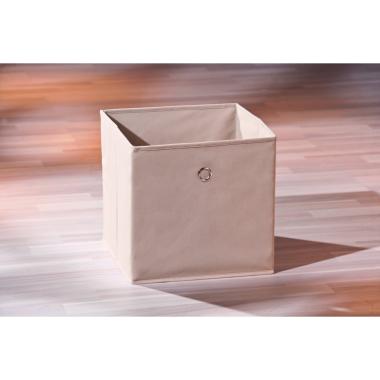 Cestino cubo beige cm 32x32x31 min 2