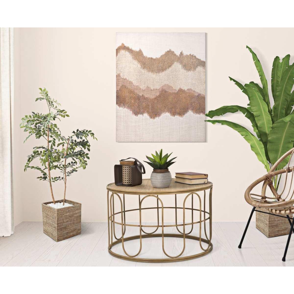 Tavolo da caffe' samui cm Ø 80x50