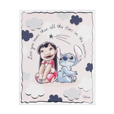 Quadro in legno Lilo & Stitch 20x25 cm Valenti
