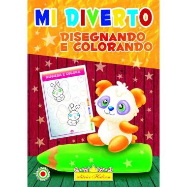 Libro da colorare mi diverto disegnando e colorando