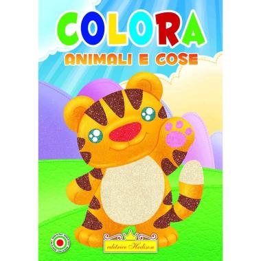 Libro da colorare animali e cose