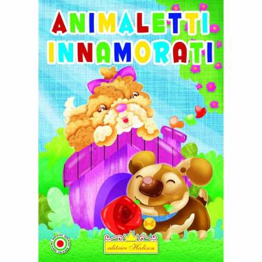 Libro da colorare animaletti innamorati