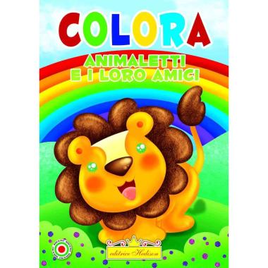 Libro da colorare animaletti e i loro amici
