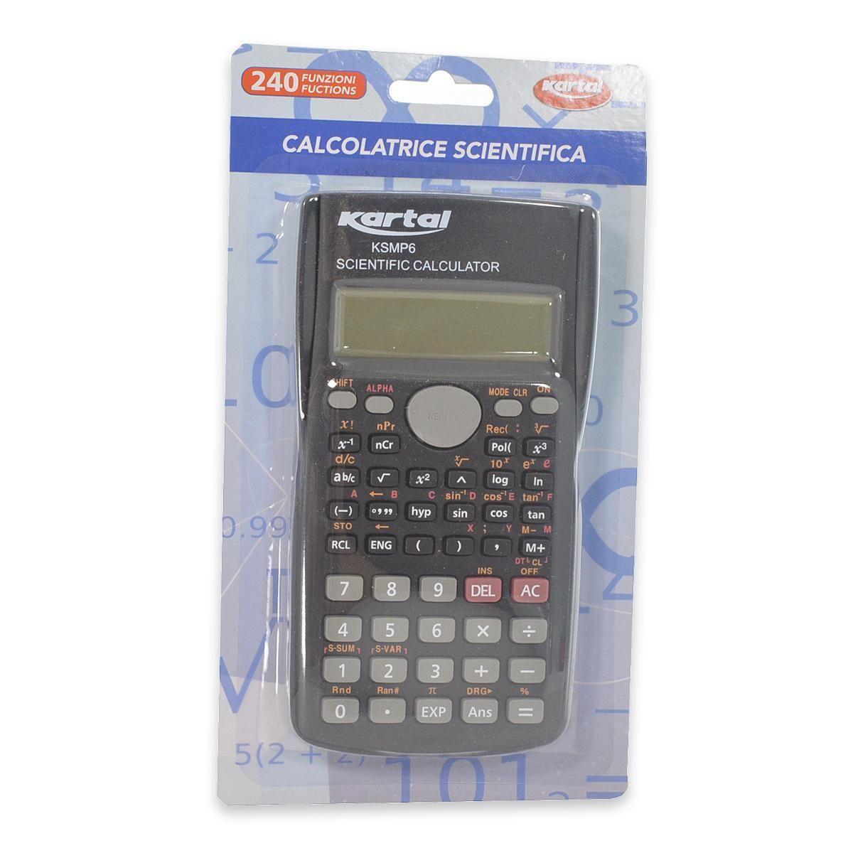 Calcolatrice scientifica 240 funzioni