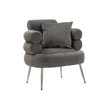 Poltrona silvery plus c/cusino cm 78x68x85