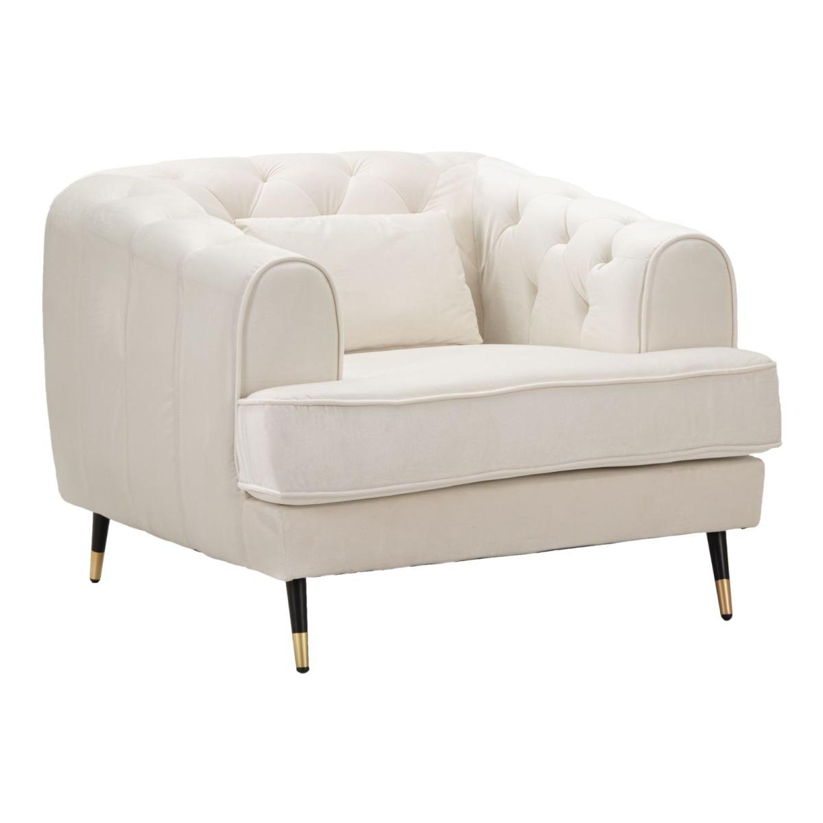 Poltrona praga crema cm 93x86x71