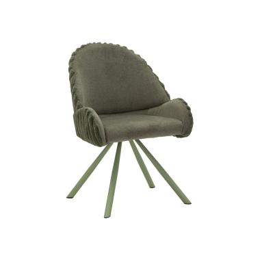 Sedia stoccolma -a- verde set 2 pz cm 58x53x85