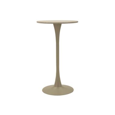 Tavolo bar alaska crema cm Ø 60x106