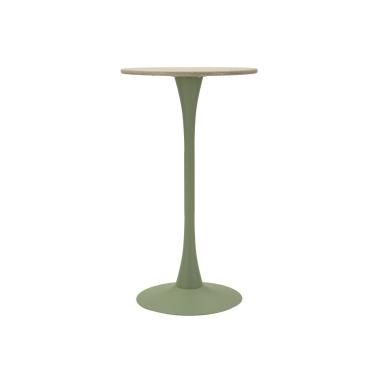 Tavolo bar alaska verde cm Ø 60x106