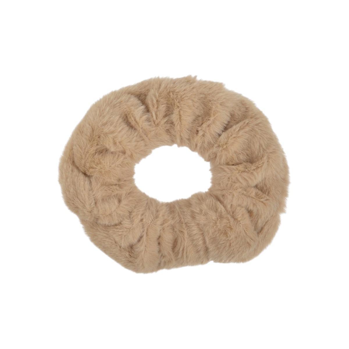 Elastico per capelli pelliccia beige RG Romeo Gigli