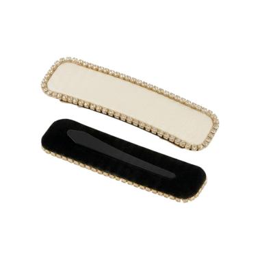 Fermaglio clic clac per capelli con strass Romeo Gigli