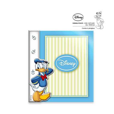 Cornice portafoto Paperino azzurro 15x20 cm Valenti