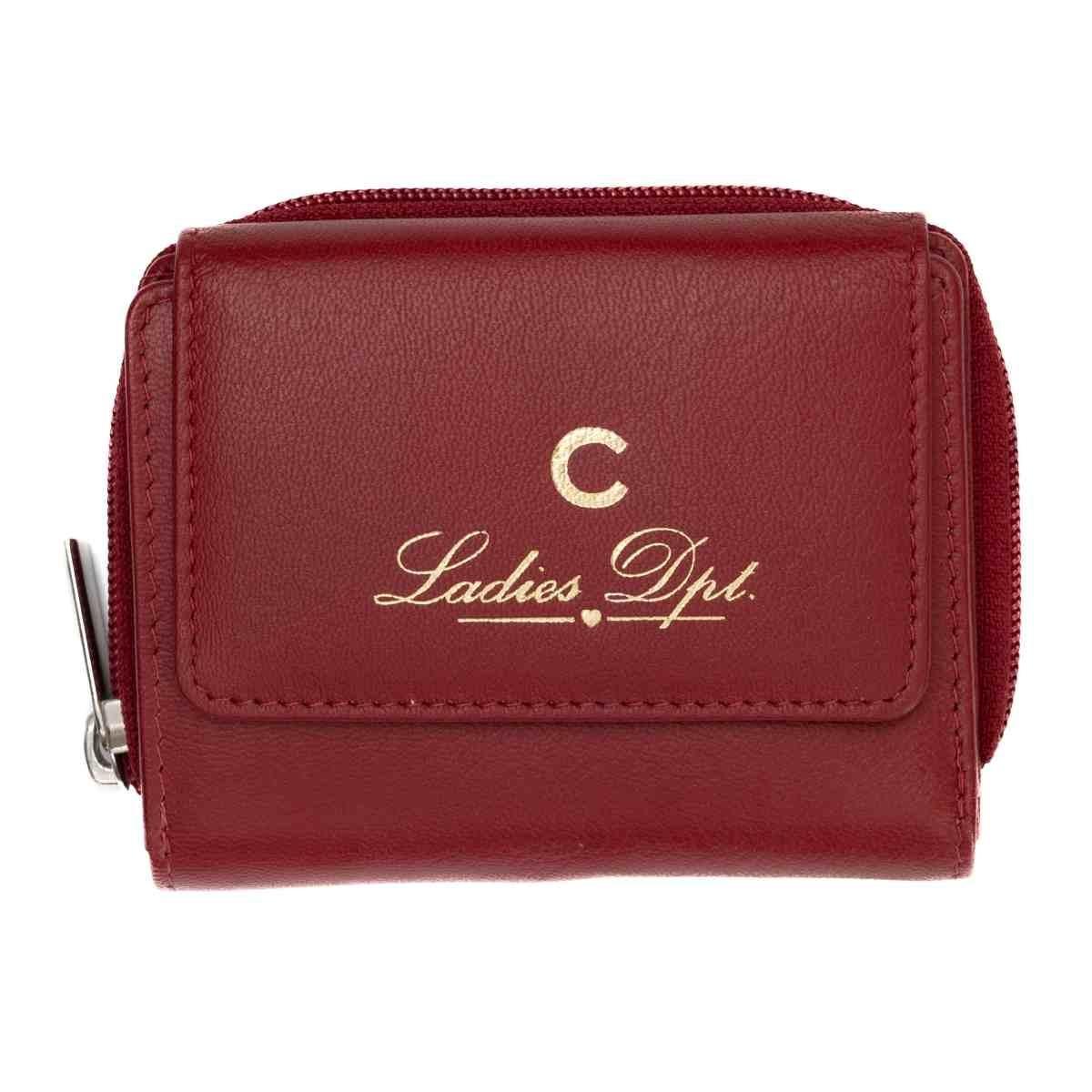 Portafoglio donna Lady collection bifold orizzontale con zip interna Carrera