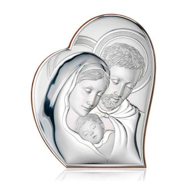 Sacra famiglia 9x11 cm valenti
