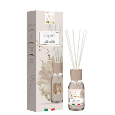 Diffusore di fragranza con midollini silhouette lovable 125ml