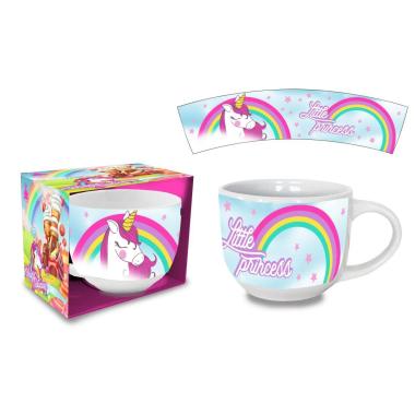 Tazza jumbo in gres 380ml Unicorno