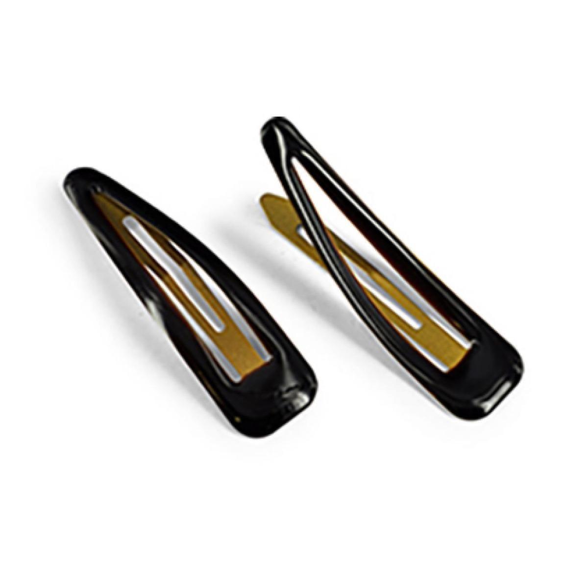 Fermaglio clic clac per capelli 7 cm tartarugato