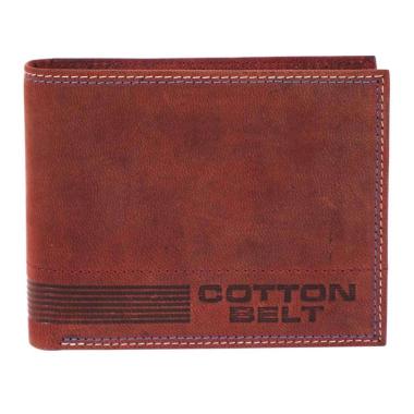 Portafoglio uomo in pelle Cotton Belt