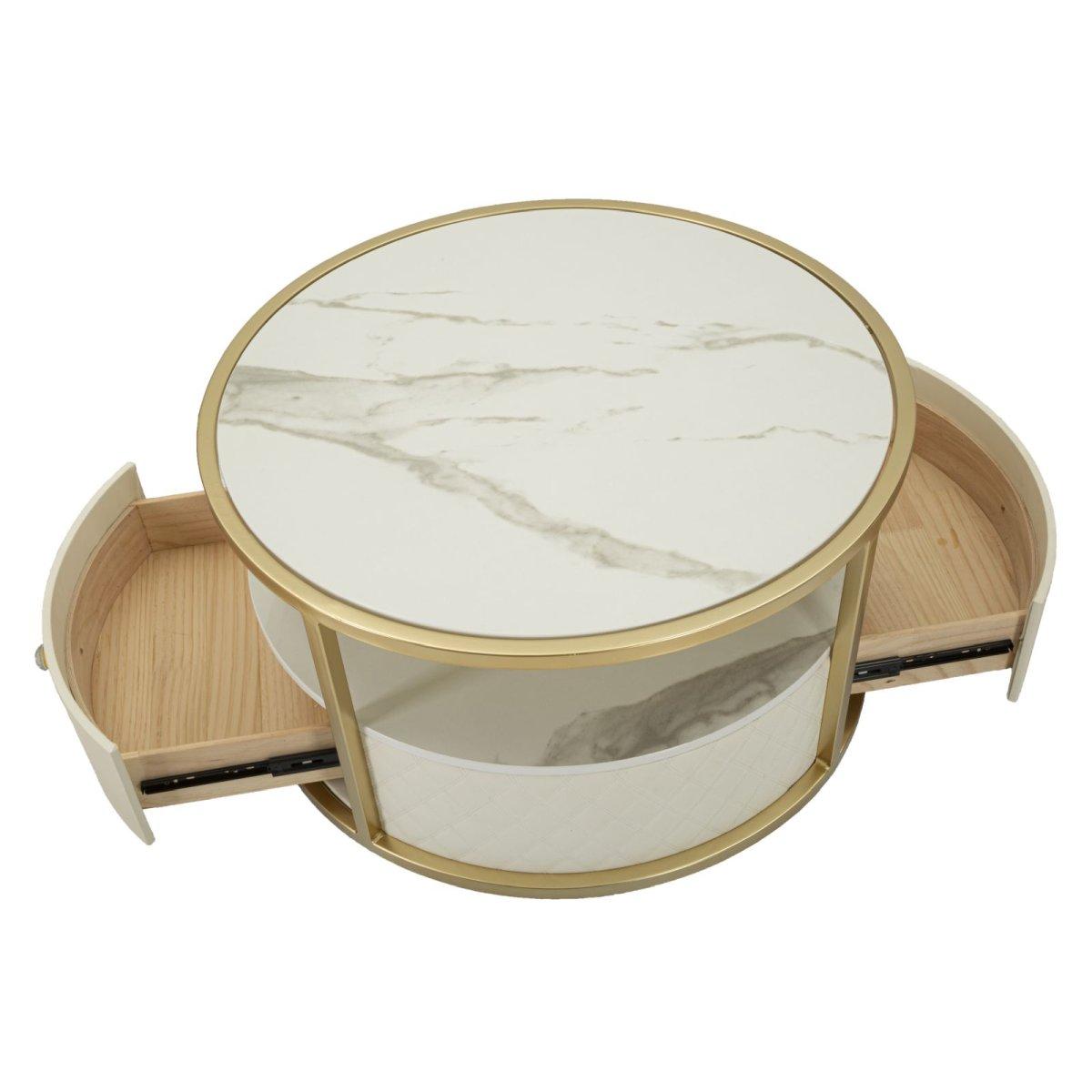 Tavolino da caffÈ sharon cm Ø 75x40