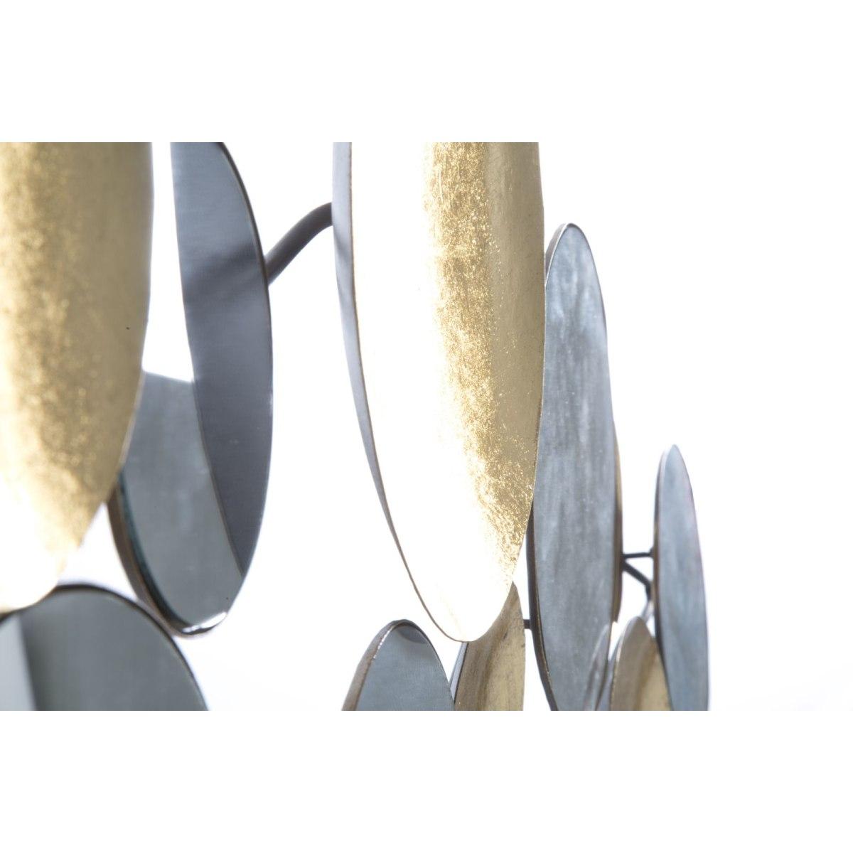 Pannello gold mirror glam cm 118x2,5x60