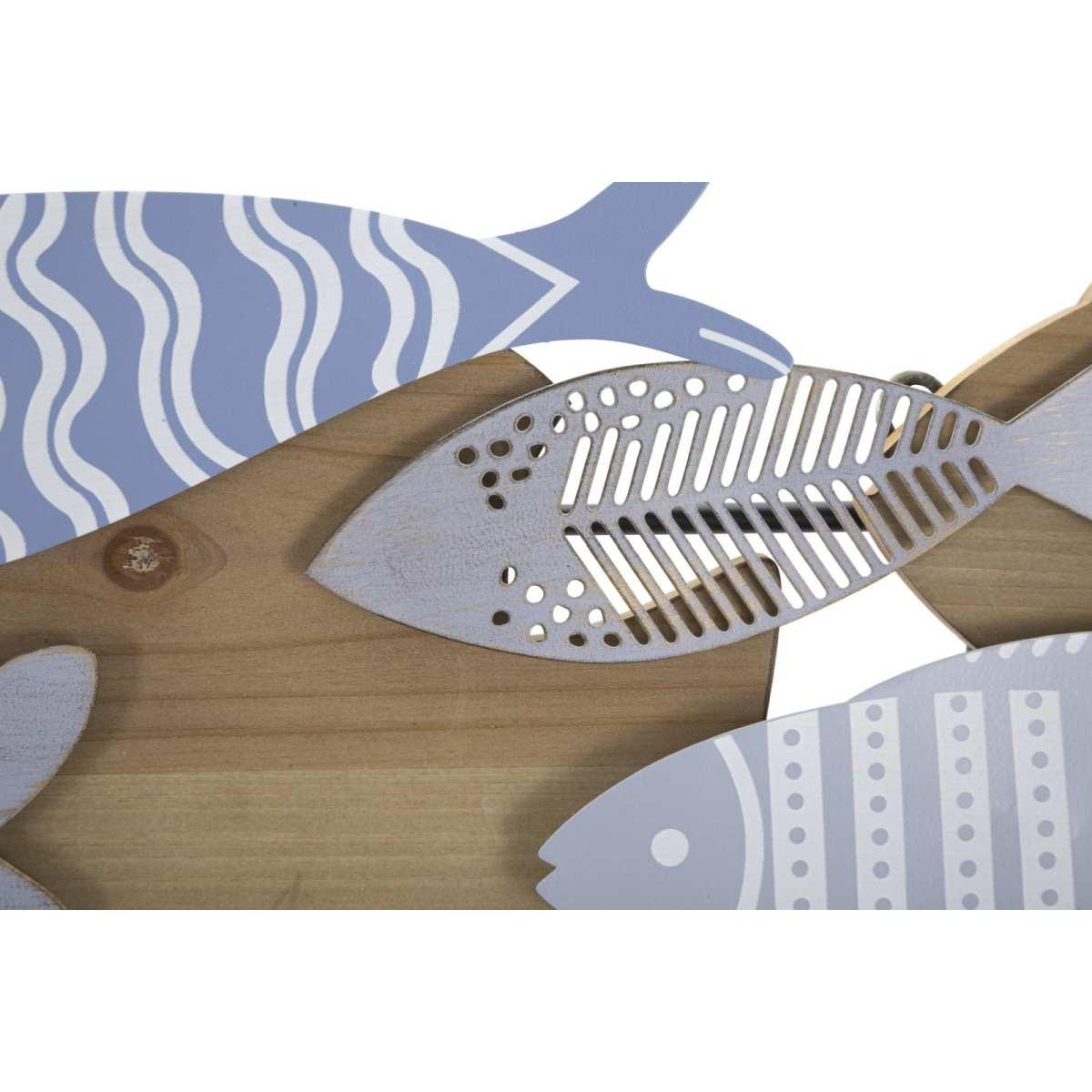 Pannello da muro fish sea cm 91x3x33,5