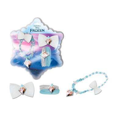 Set bimba accessori per capelli e collana Frozen II