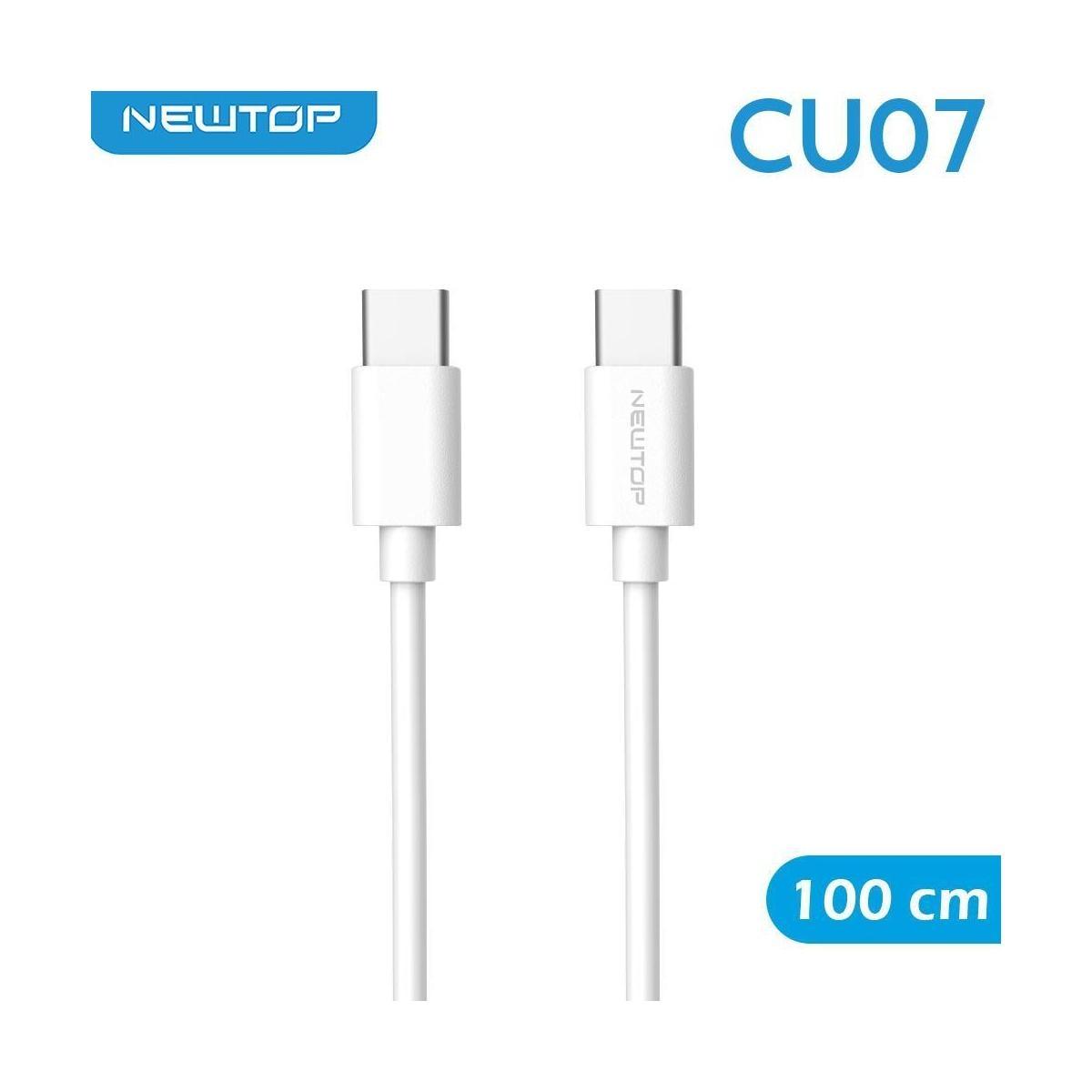 Newtop CU07 Type-c Simply Type-c 100 cm 60W bianco