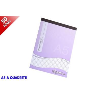 Blocco appunti a quadretti piccoli