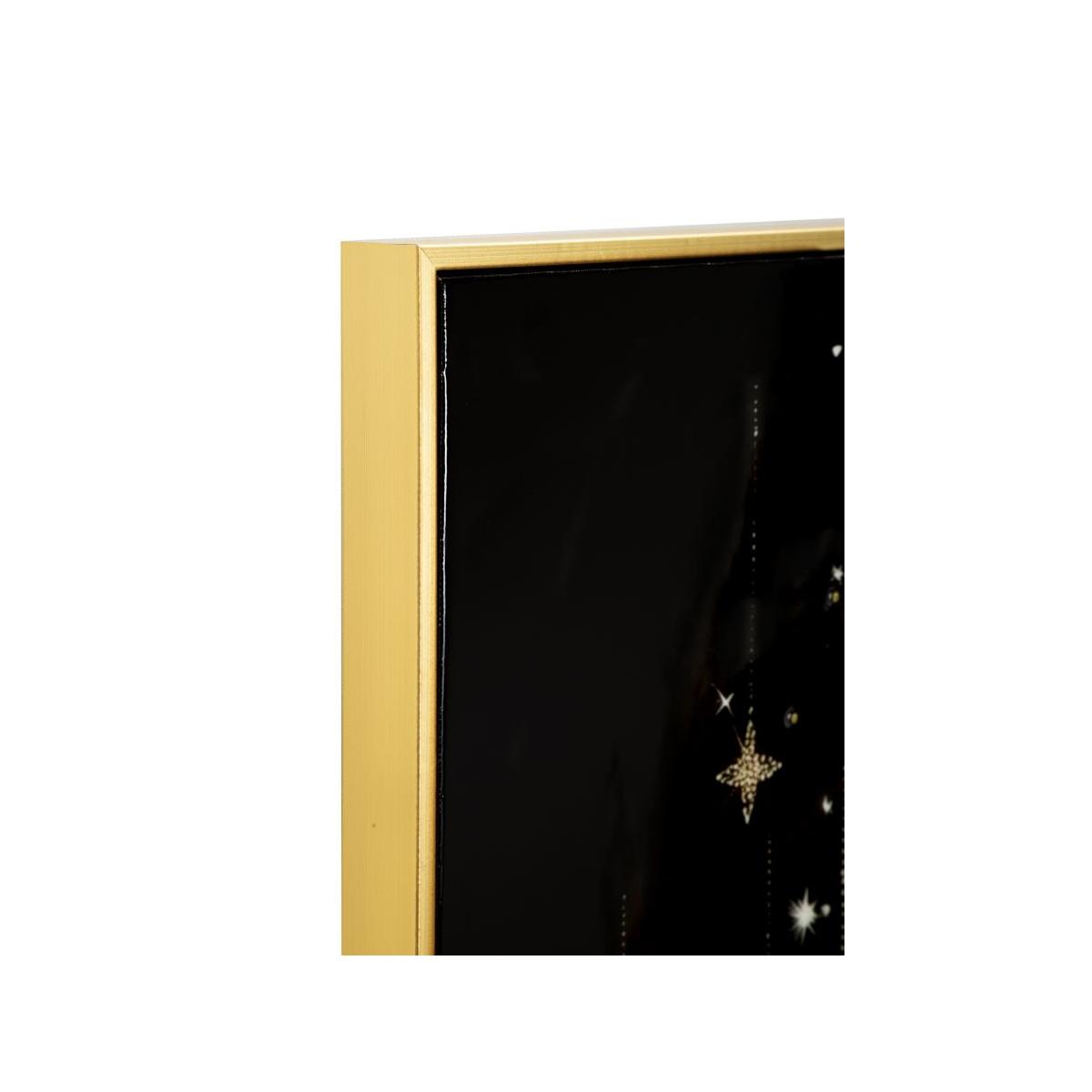 Stampa decorata su tela laccata c/cornice maternity -b- cm 60x3,5x90