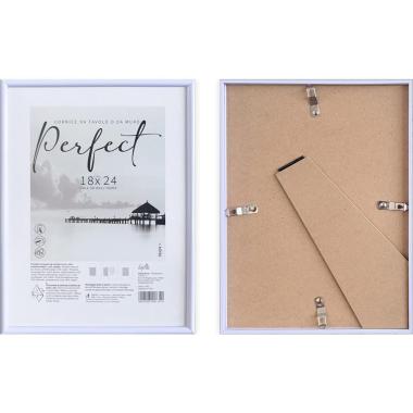 Cornice portafoto Perfect in crilex 18x24 cm bianco Lupia