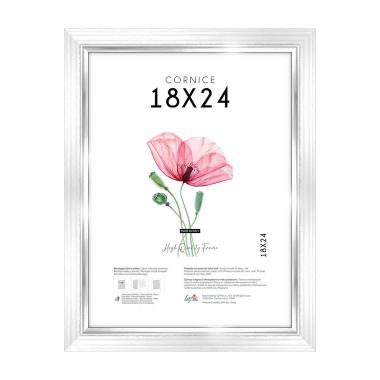 Cornice portafoto White Silver 18x24 cm Lupia