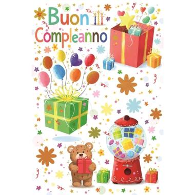 Biglietto auguri buon compleanno